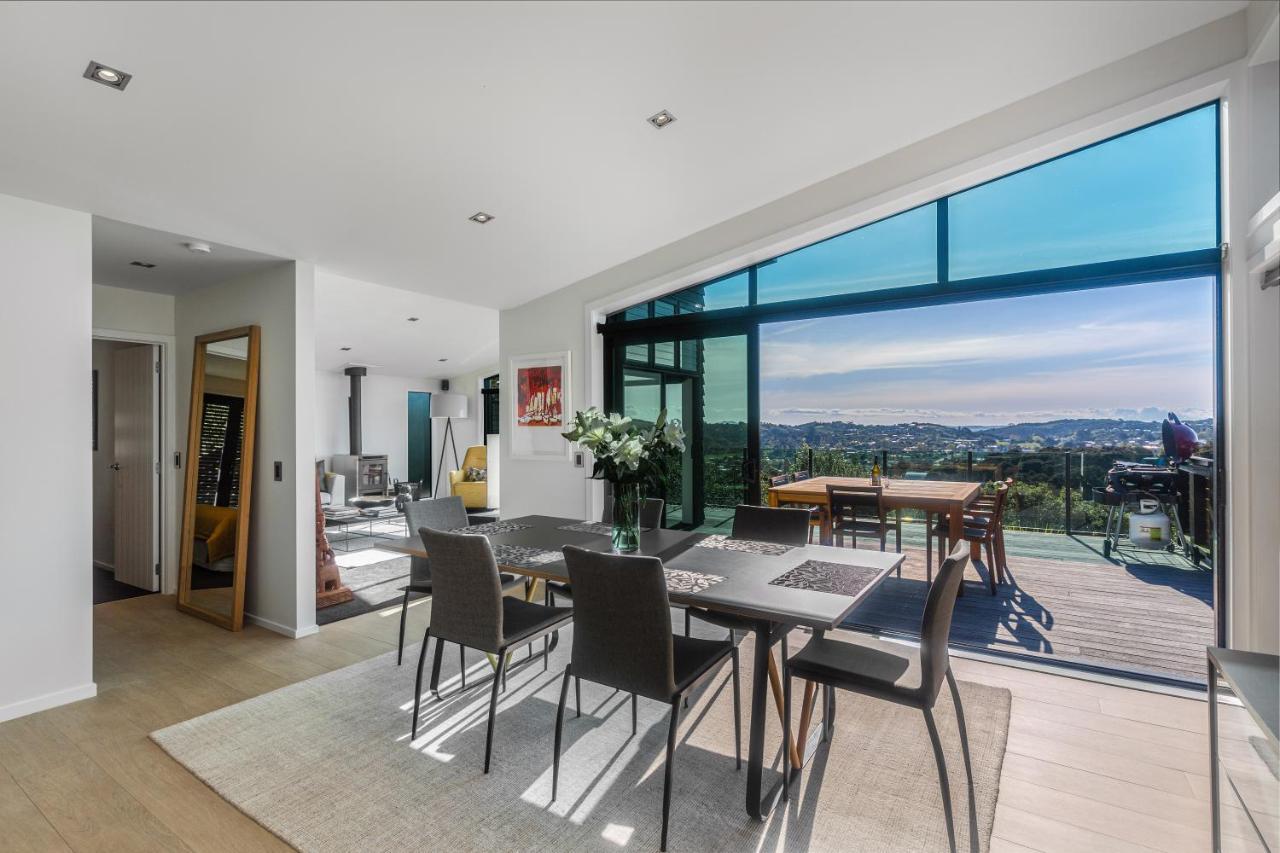 Taonga With Sea Views By Waiheke Unlimited Villa Oneroa Exteriör bild