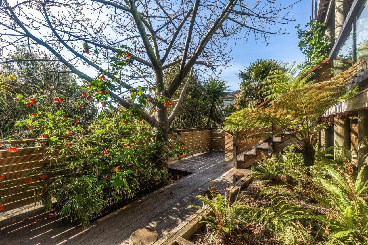 Taonga With Sea Views By Waiheke Unlimited Villa Oneroa Exteriör bild
