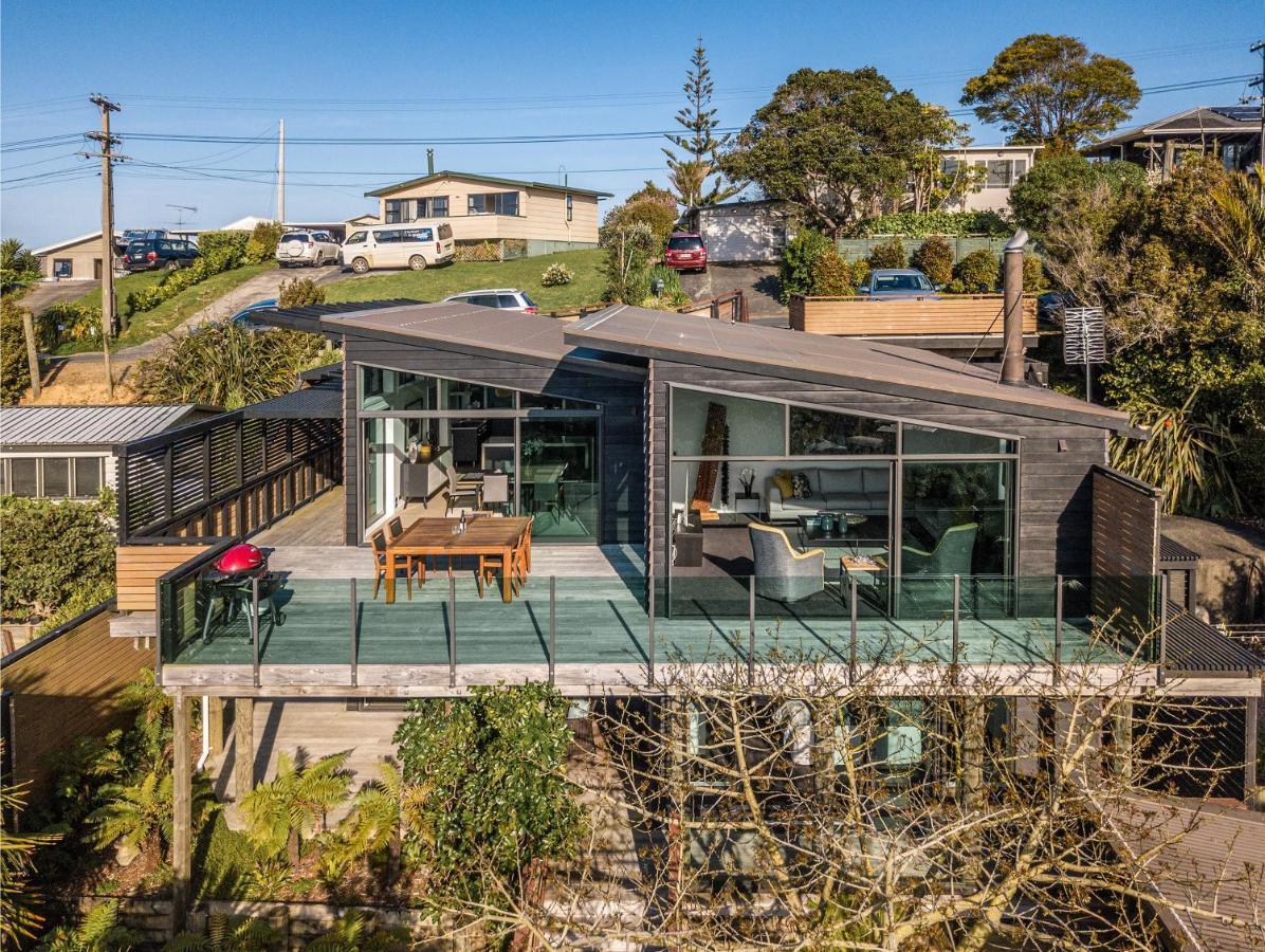 Taonga With Sea Views By Waiheke Unlimited Villa Oneroa Exteriör bild