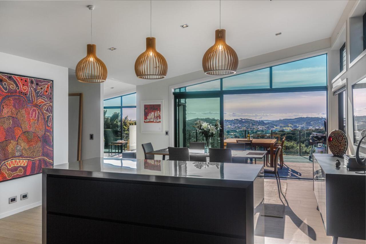 Taonga With Sea Views By Waiheke Unlimited Villa Oneroa Exteriör bild