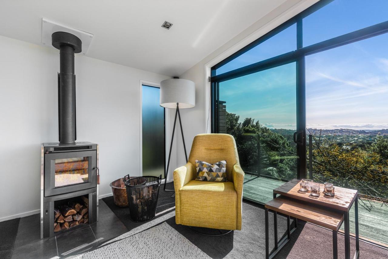 Taonga With Sea Views By Waiheke Unlimited Villa Oneroa Exteriör bild